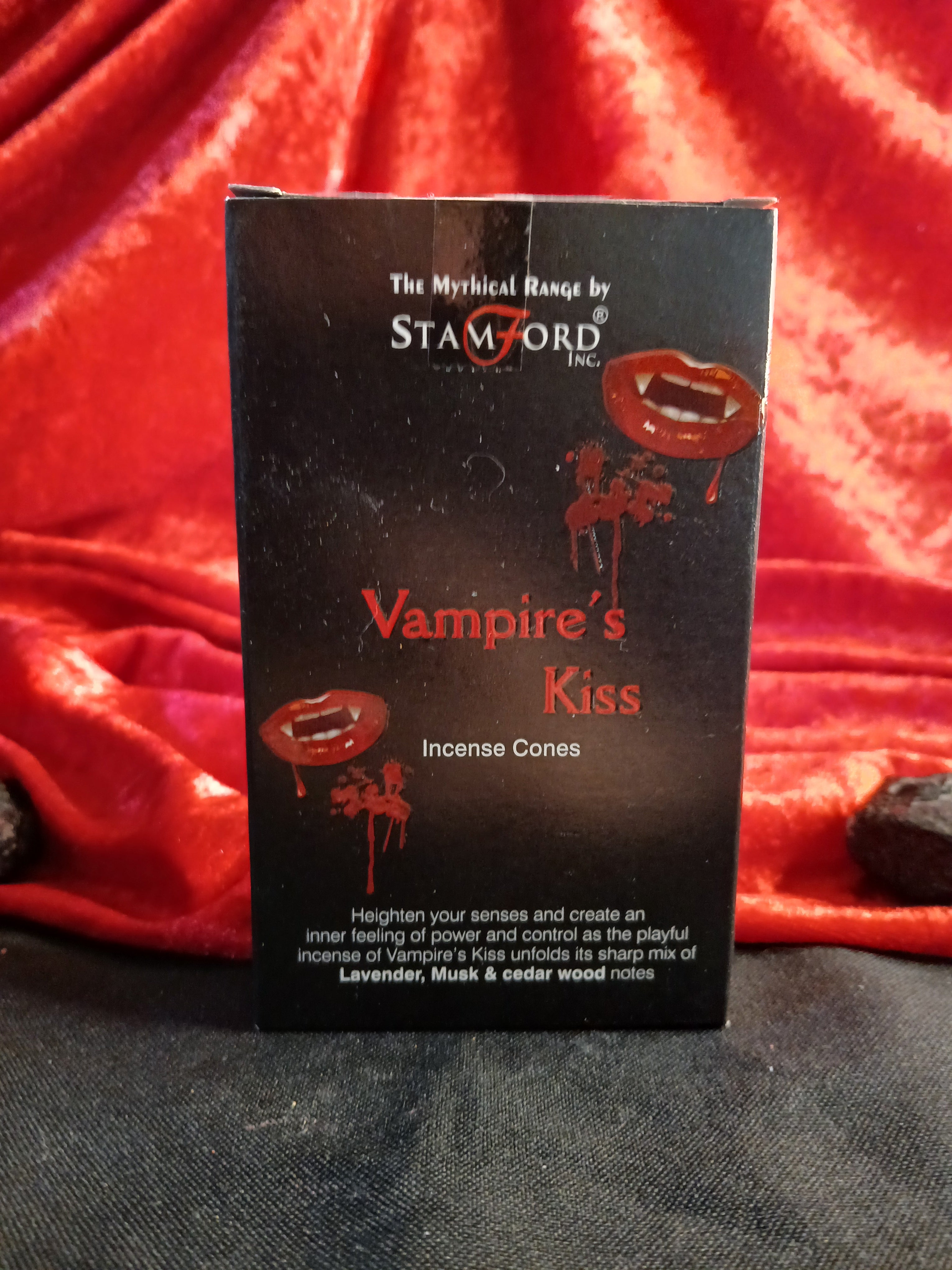 Encens Noir Cônes- Vampire's Kiss